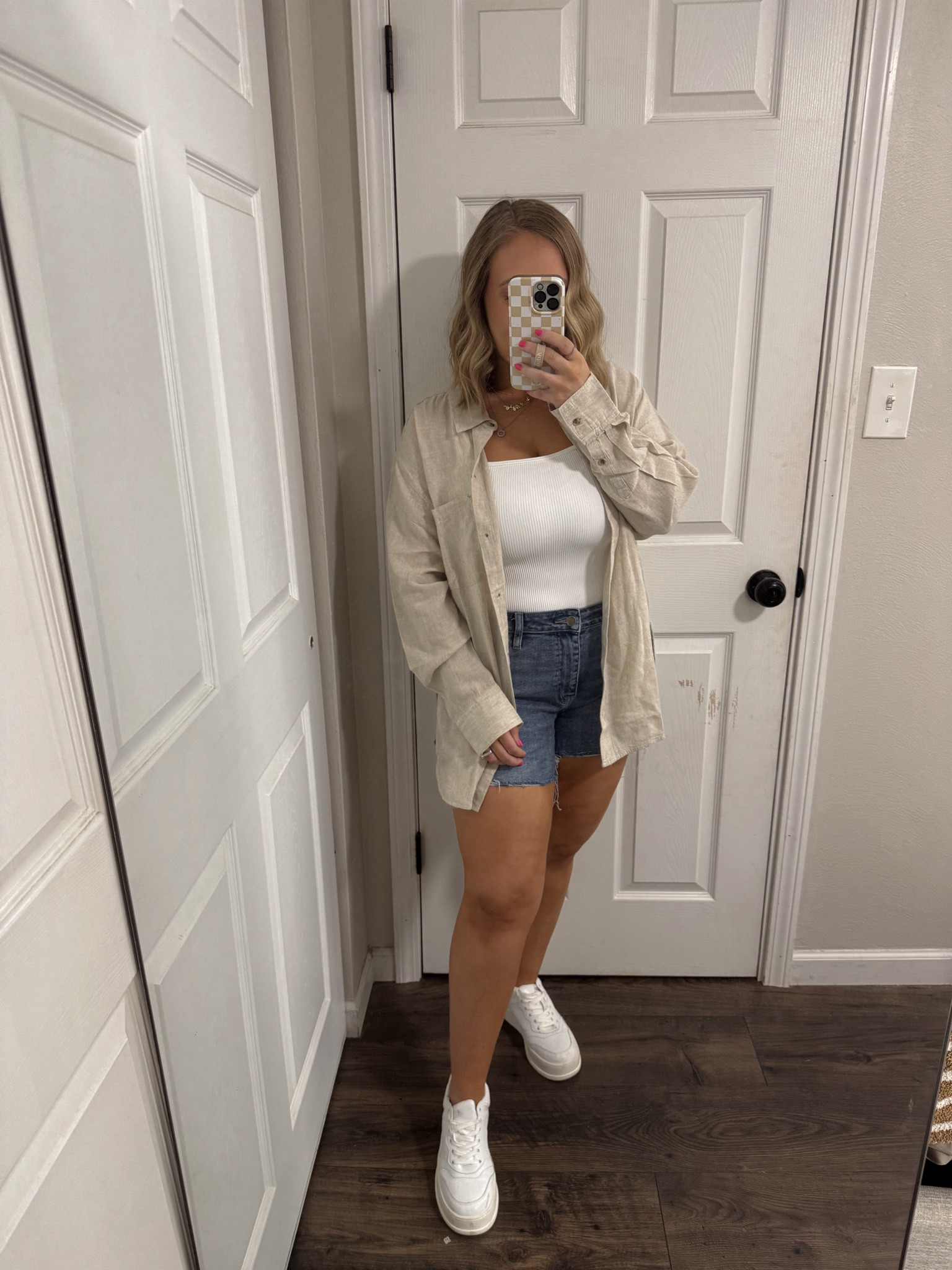 linen button down // xo 

casual outfit | summer outfit | spring outfit | old navy haul 

#LTKMidsize #LTKStyleTip #LTKMostLoved