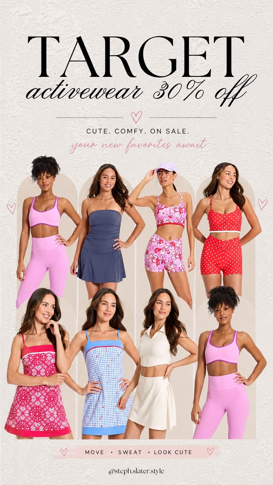Target activewear is 30% off. So many cute prints and fun bright colors for summer.

#LTKActive #LTKSaleAlert #LTKootd