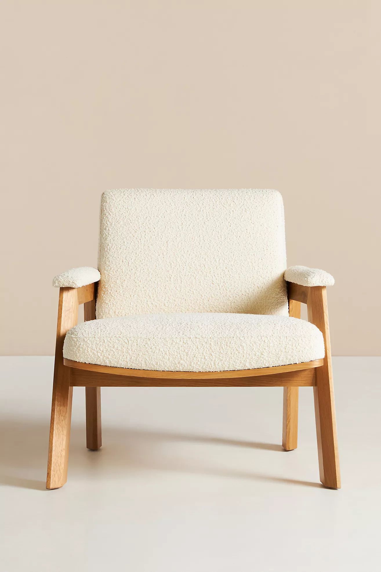 Thomas Bina Bouclé Accent Chair | Anthropologie (US)