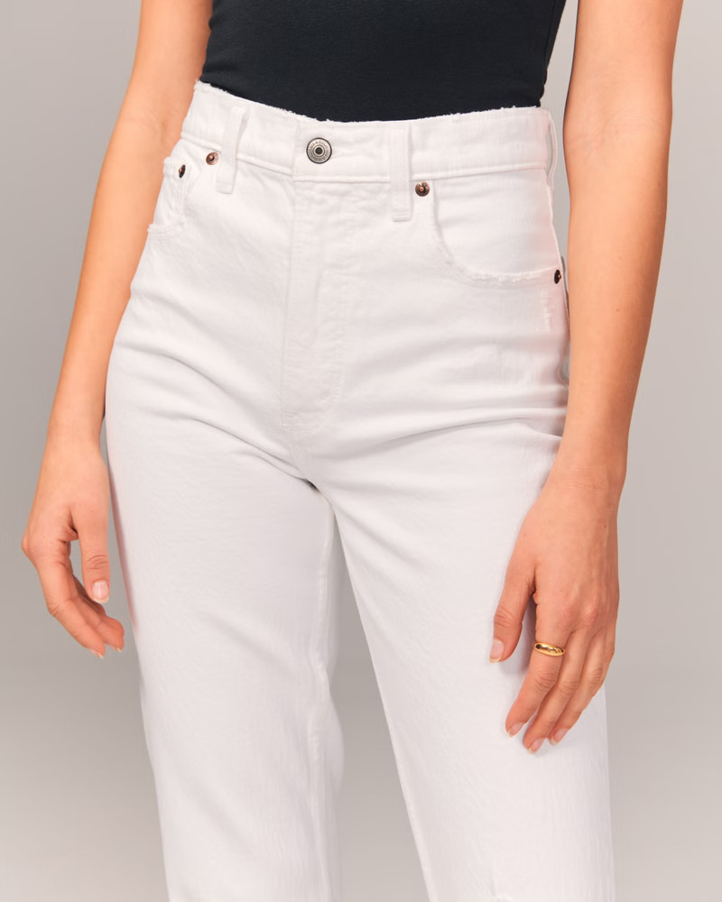 Ultra High Rise 90s Straight Jean | Abercrombie & Fitch (US)