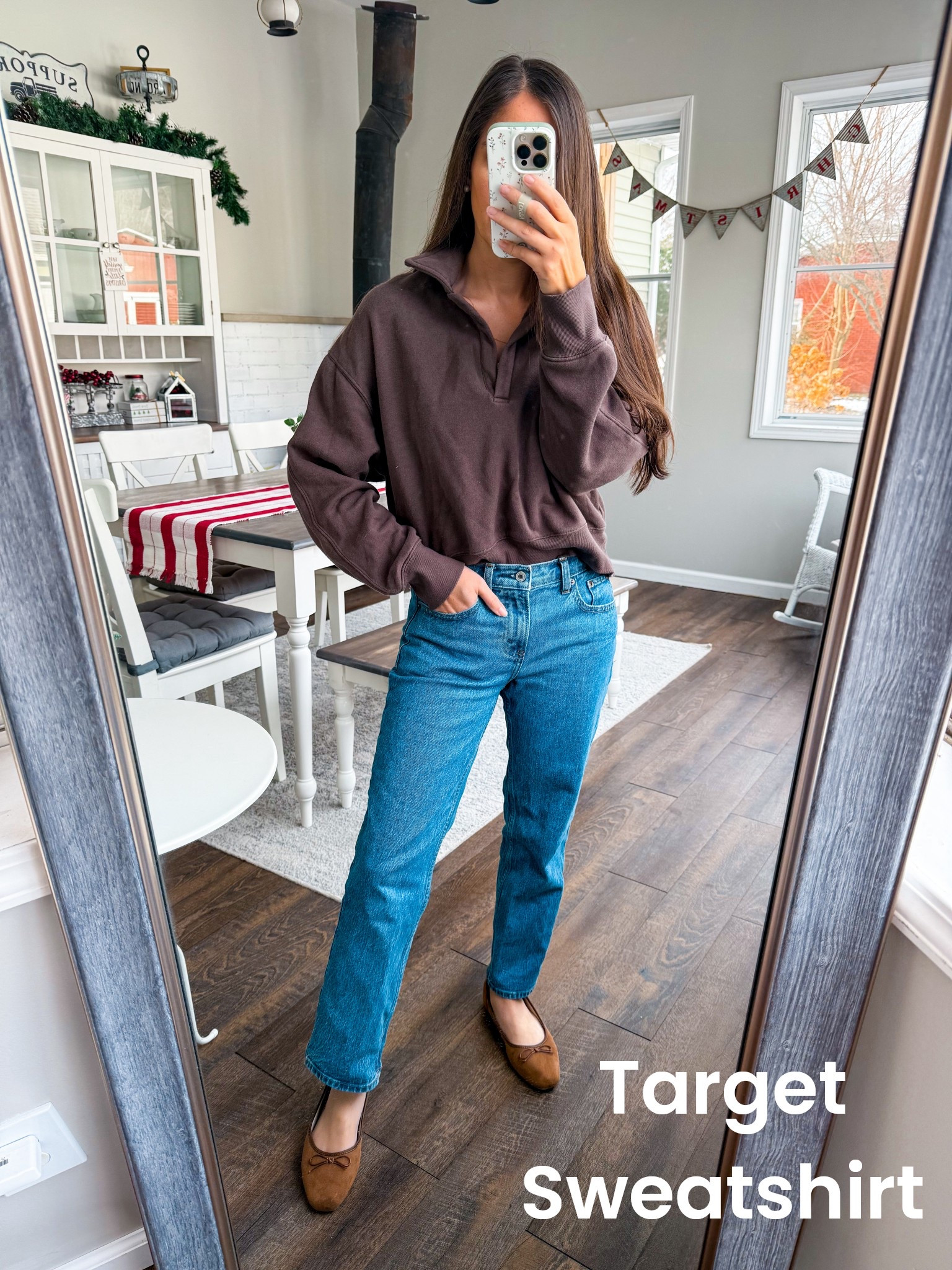Target polo sweatshirt size XS 
Denim tts short 
Shoes tts 

#LTKSaleAlert #LTKFindsUnder100 #LTKFindsUnder50