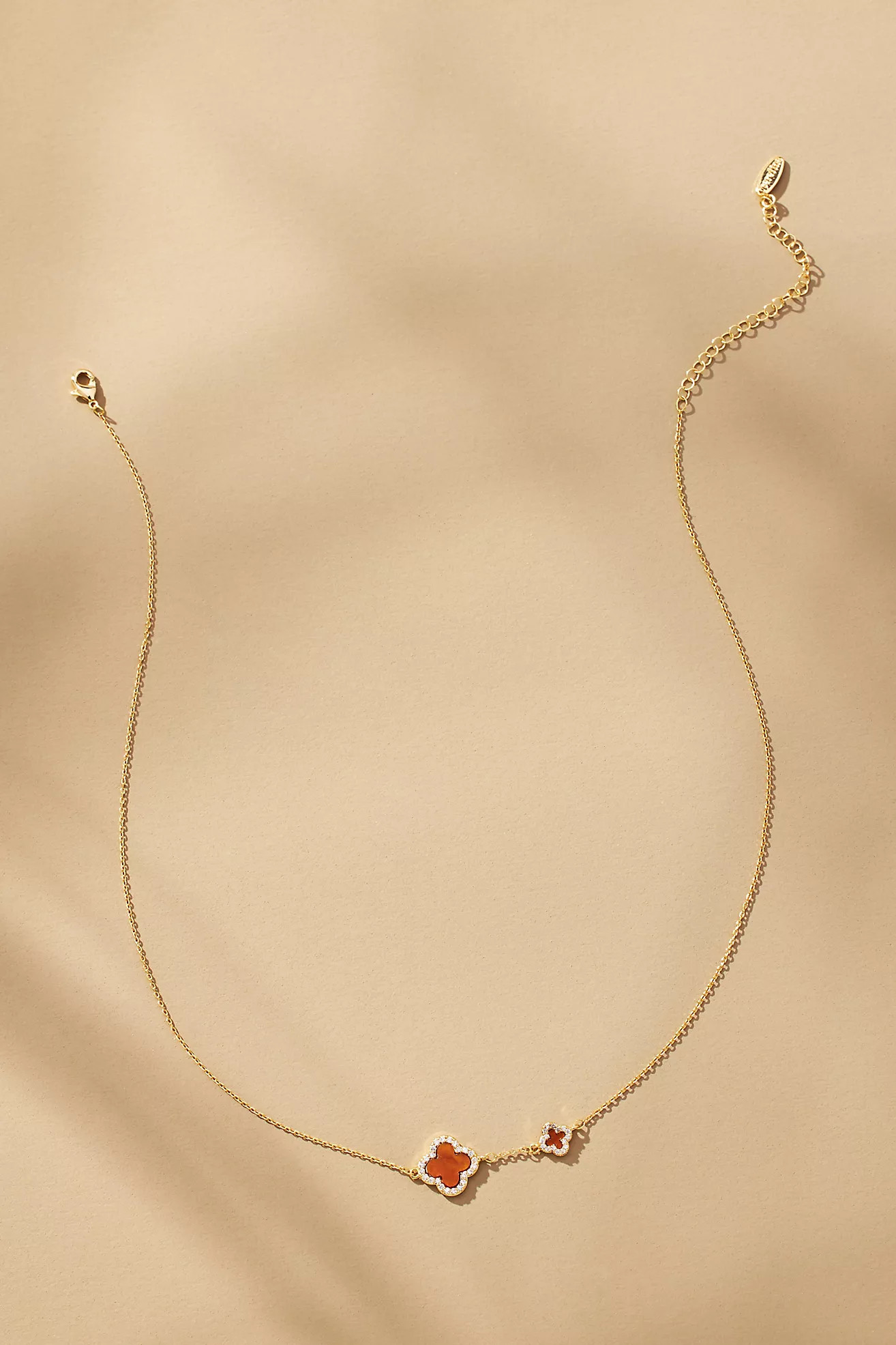 Double-Clover Necklace | Anthropologie (US)