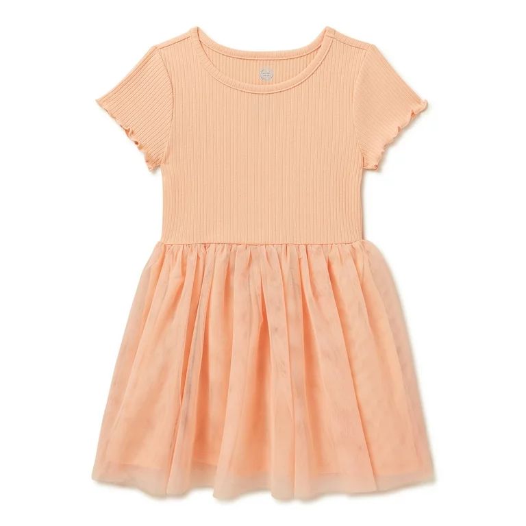 Wonder Nation Baby and Toddler Girls Tutu Dress, Sizes 12M-5T | Walmart (US)