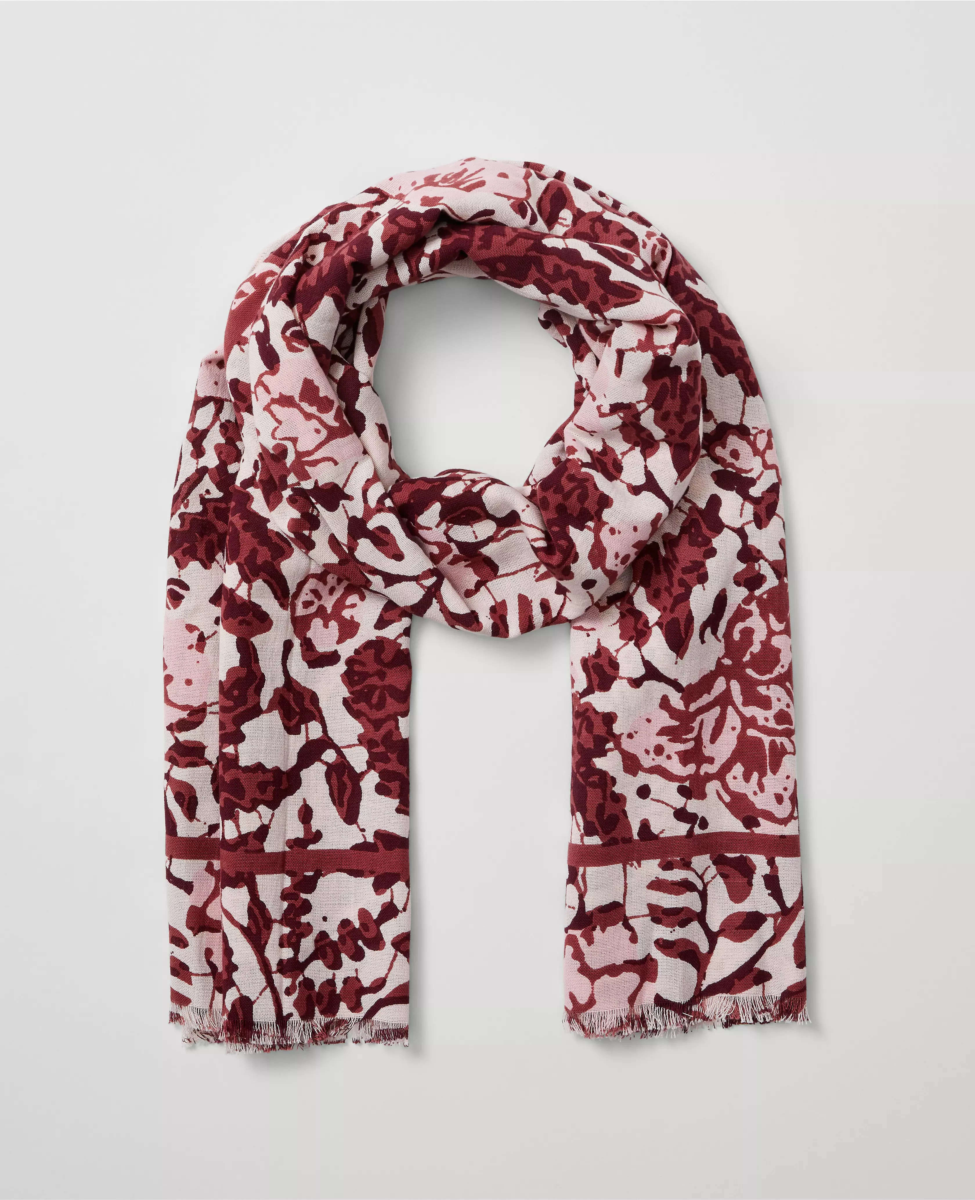 Weekend Collection Floral  Scarf | Ann Taylor
