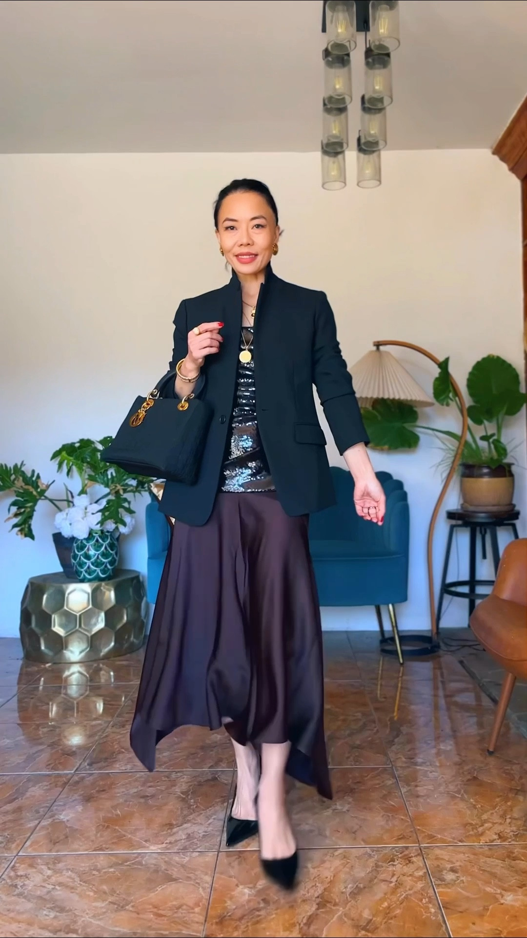 Classy office holiday look / holiday business casual. 

#LTKHoliday #LTKOver40 #LTKWorkwear