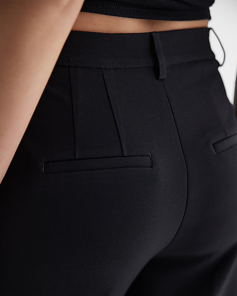 Editor Super High Waisted Straight Ankle Pant | Express