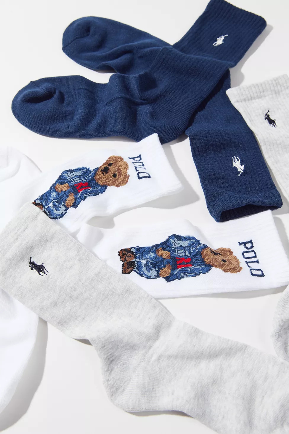 Polo Ralph Lauren Americana Sport Bear Sock 3-Pack | Urban Outfitters (US and RoW)