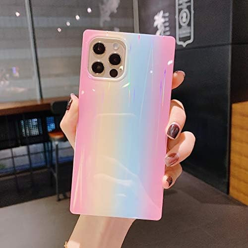 pastel rainbow holo iphone 12 pro case | Amazon (US)