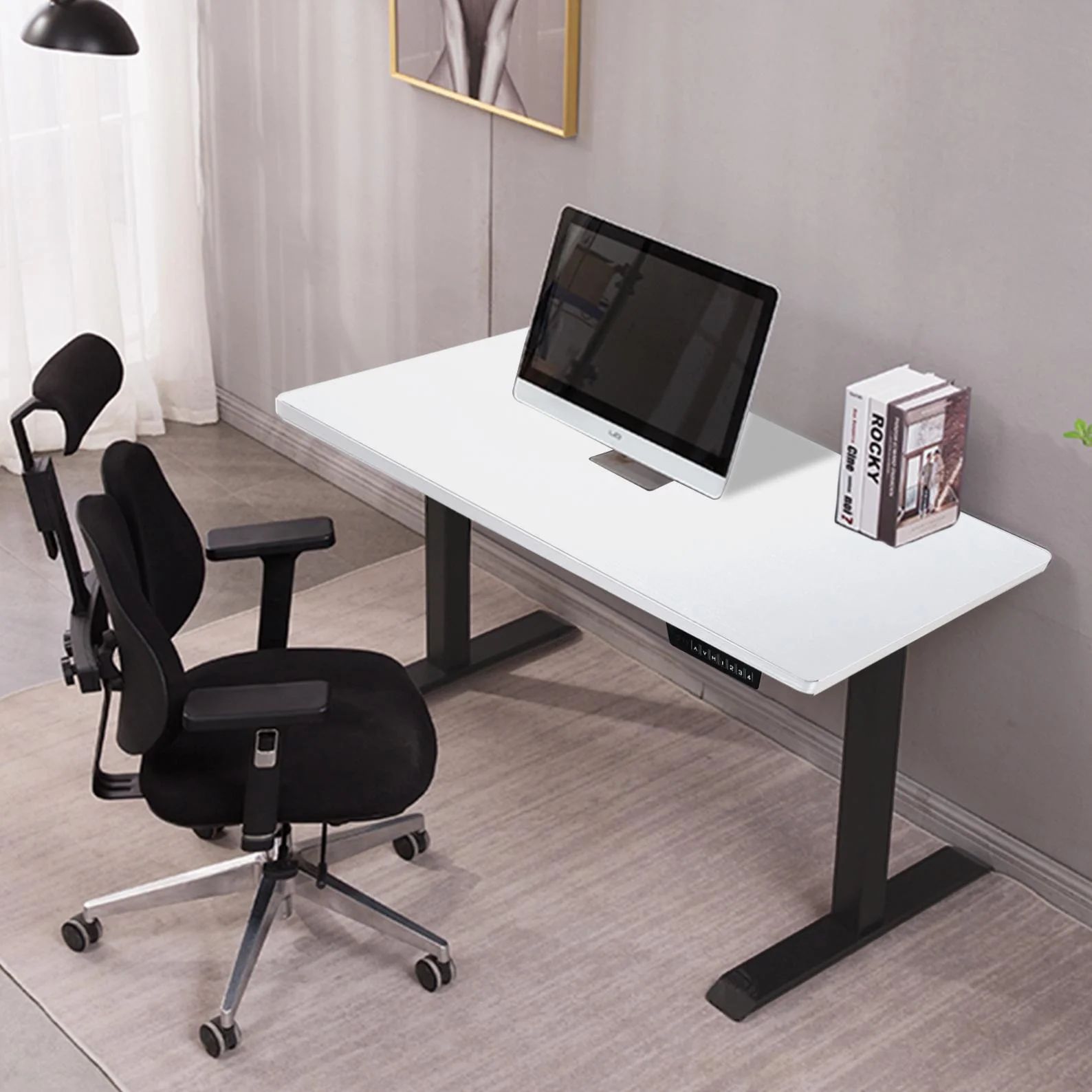 47" Home Office Computer Desk ,White | Walmart (US)