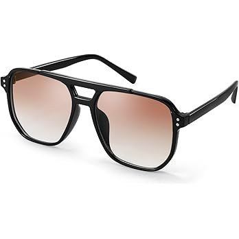 FEISEDY Retro Square Aviator Sunglasses Women Men 70s Vintage Trendy Plastic Frame Sun Glasses B2... | Amazon (US)