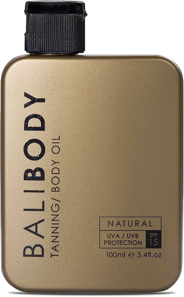 Bali Body Natural Tanning and Body Oil with SPF | Indoor/Outdoor Self Tan Daily Body Oil | Moistu... | Amazon (US)