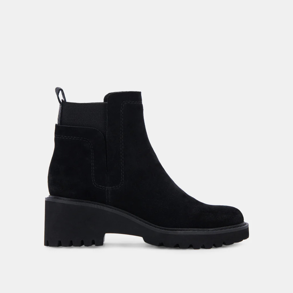HUEY H2O BOOTS ONYX SUEDE | DolceVita.com