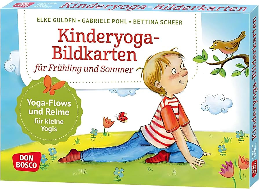 Kinderyoga-Bildkarten für Frühling und Sommer: Yogaflows und Reime für kleine Yoginis. Einfach... | Amazon (DE)