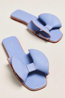 Cecelia New York Wendy Bow Slider Sandals | Anthropologie (US)