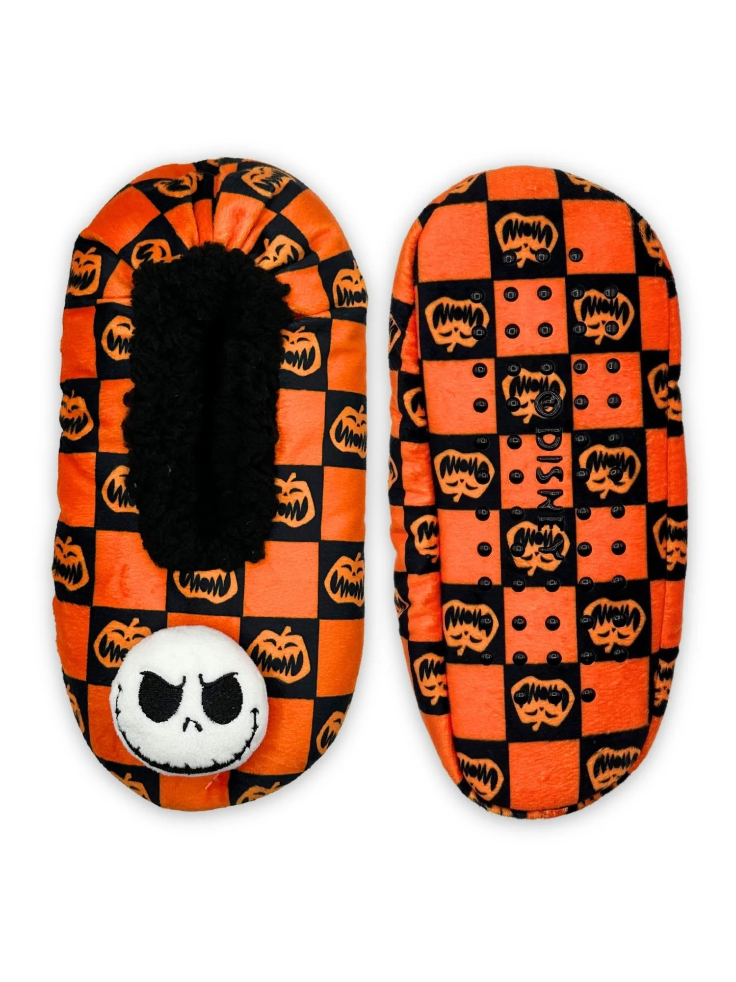 Disney Nightmare Before Christmas Women's Halloween Fuzzy Babba 3D Slipper Socks, 1-Pack, Size 7-... | Walmart (US)