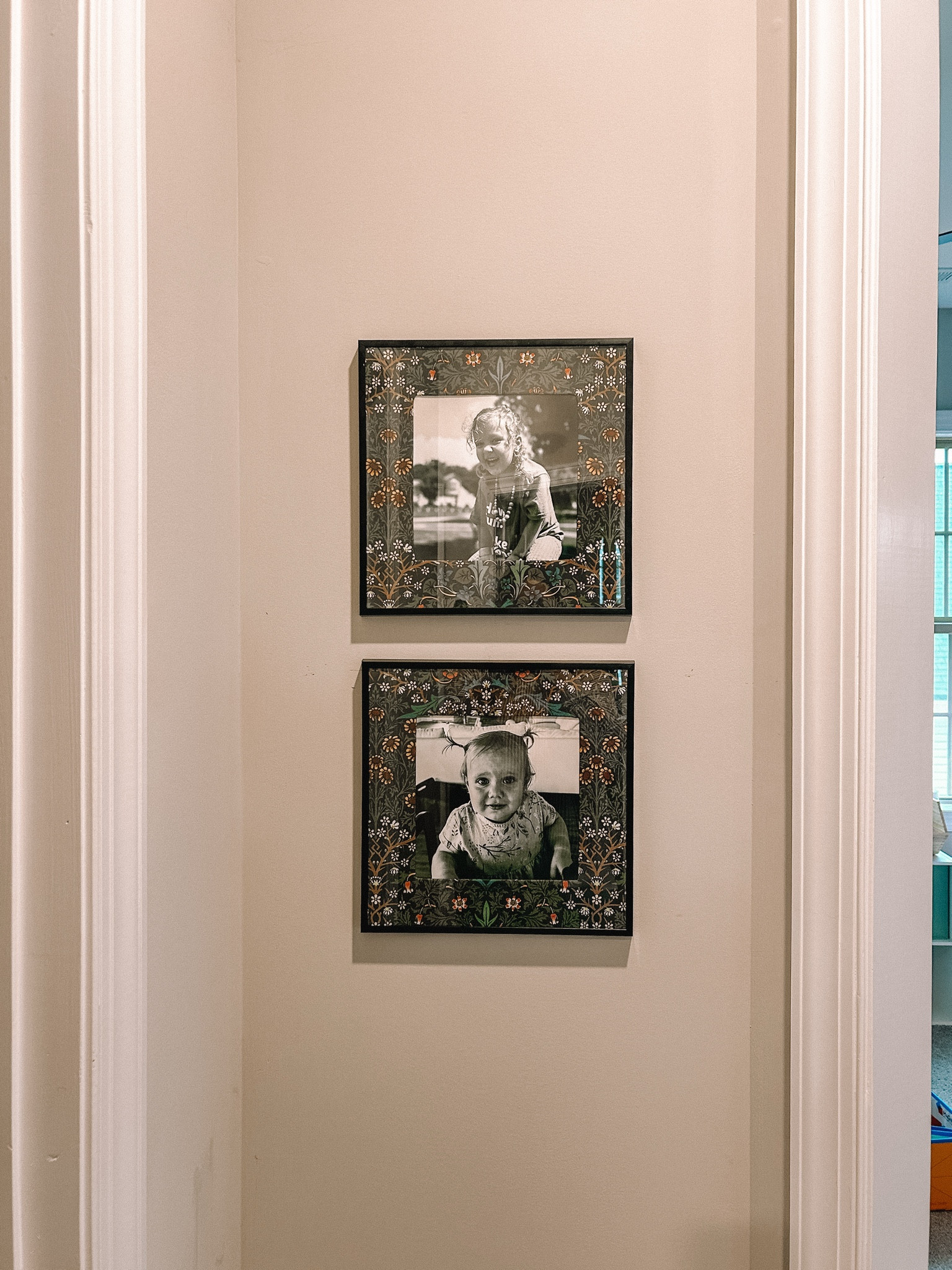 The completed picture frames! 