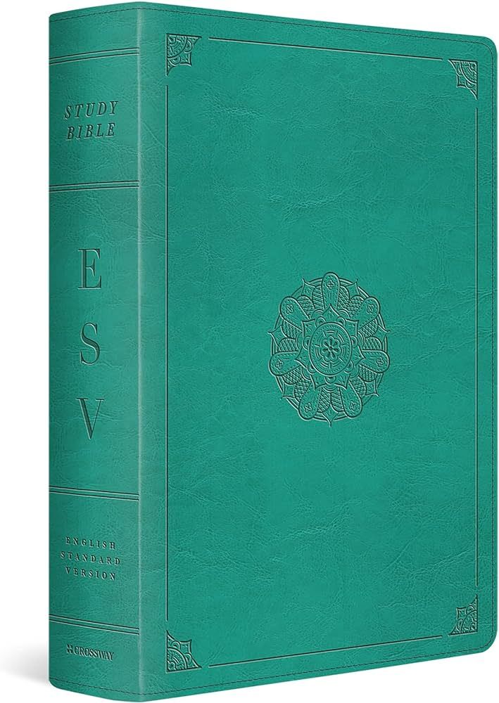 ESV Study Bible (TruTone, Turquoise, Emblem Design) | Amazon (US)
