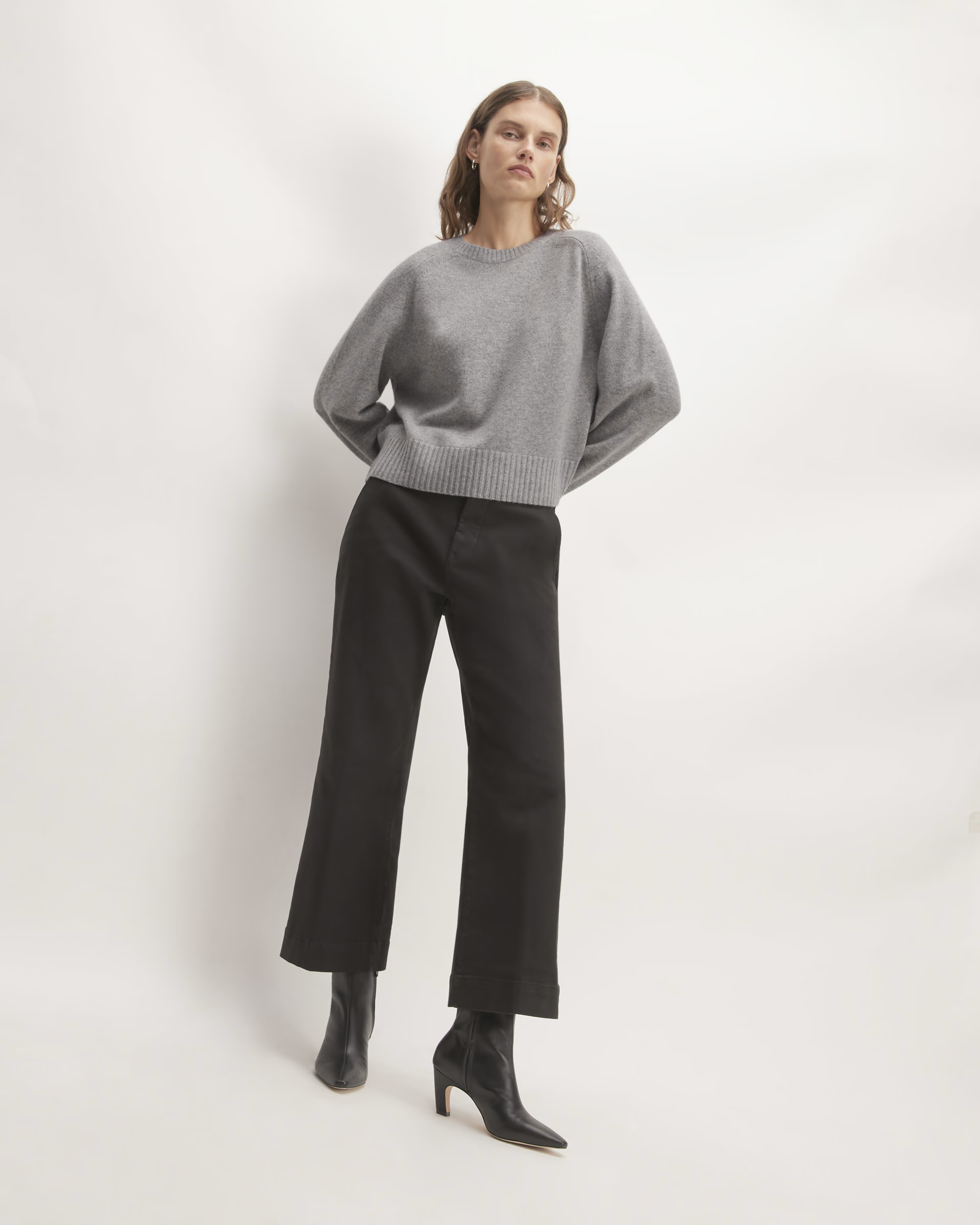 The Boxy Crew in Cashmere | Everlane
