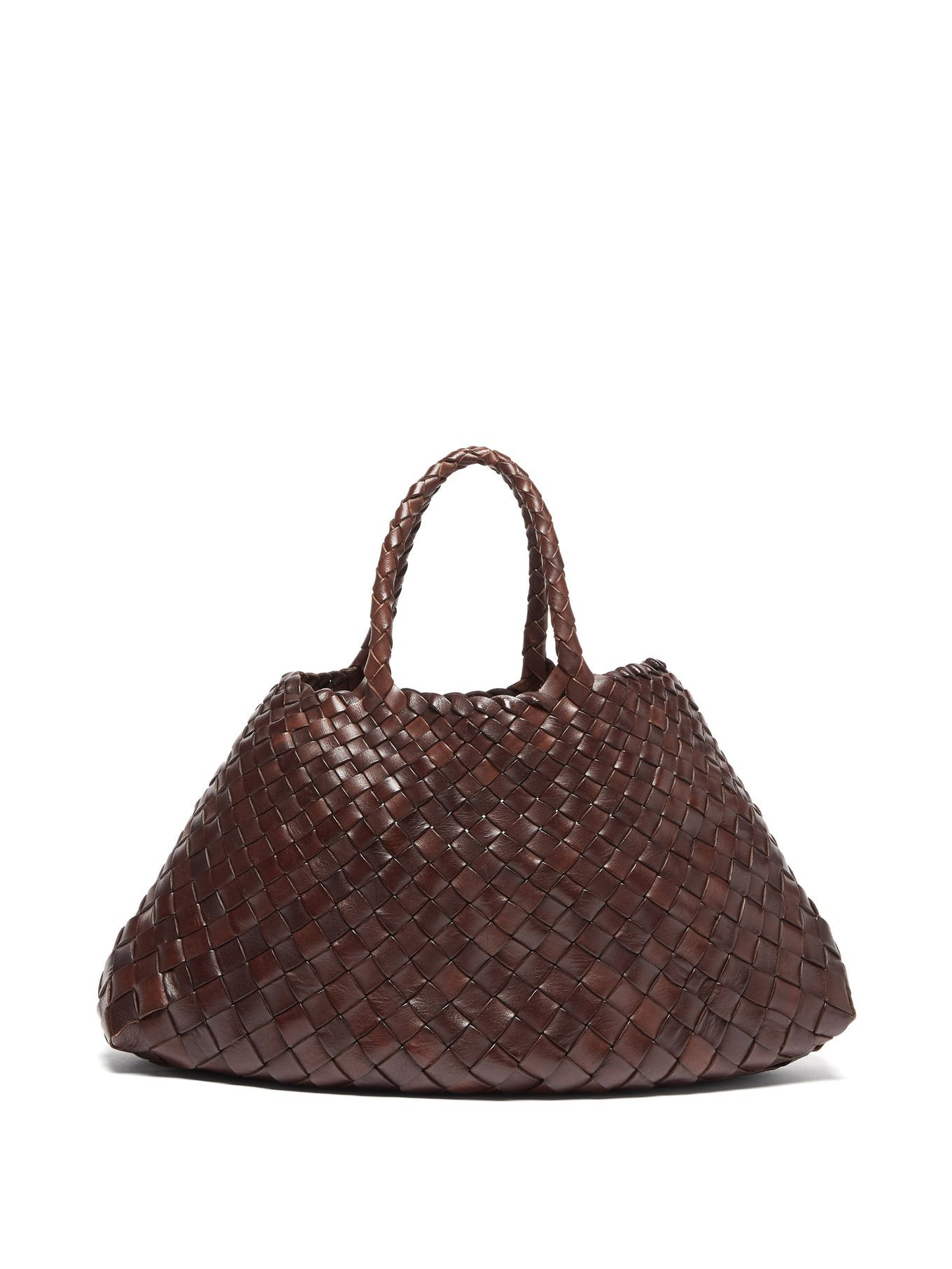 Santa Croce small woven-leather tote bag | Dragon Diffusion | Matches (US)