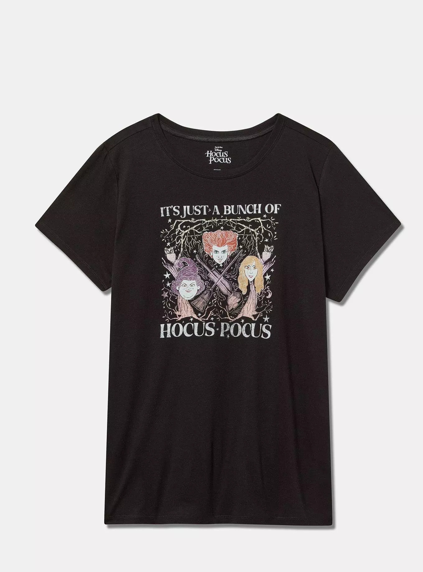 Hocus Pocus Classic Fit Cotton Crew Tee | Torrid (US & Canada)