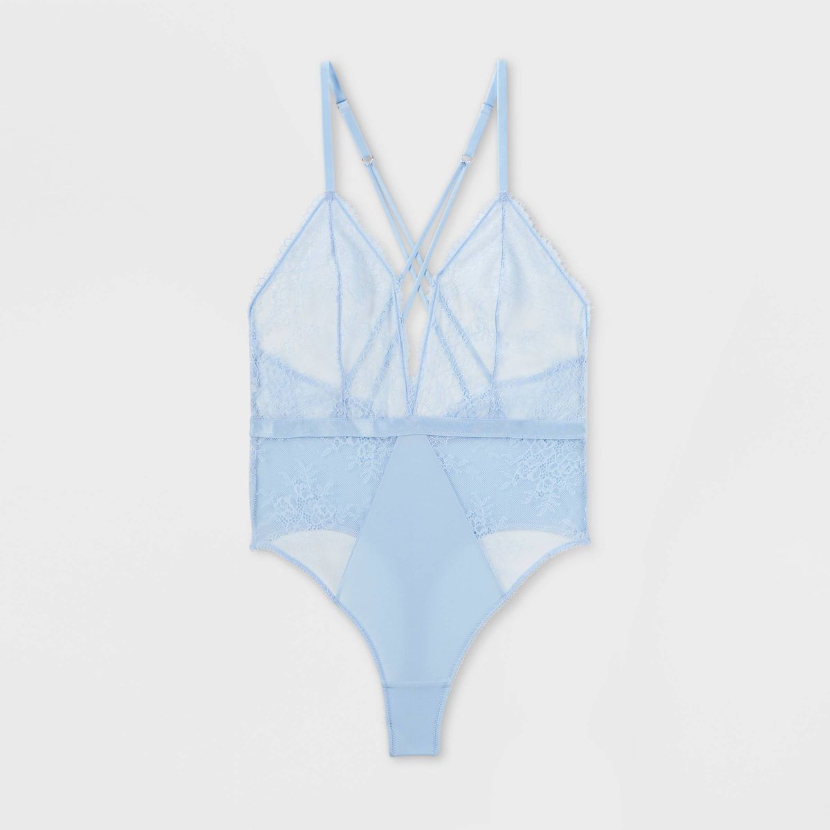 Women's Deep-V Unlined Lace Lingerie Bodysuit - Auden™ | Target