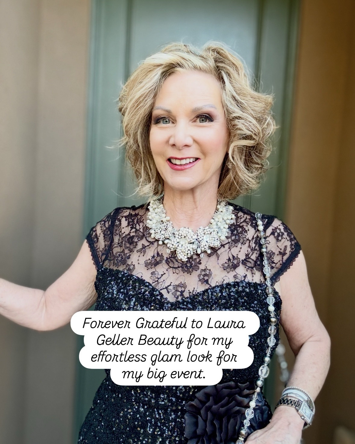 Thank you Laura Geller Beauty for my effortless glam look for my big event. 

At 60, there is nothing better than feeling like the best version of me! 

All Laura Geller Products are linked. 

Gown FEHAUTE- 
Necklace - older Badgley Mischka
Purse - older Mary Frances 

#LTKOver40 #LTKBeauty #LTKootd