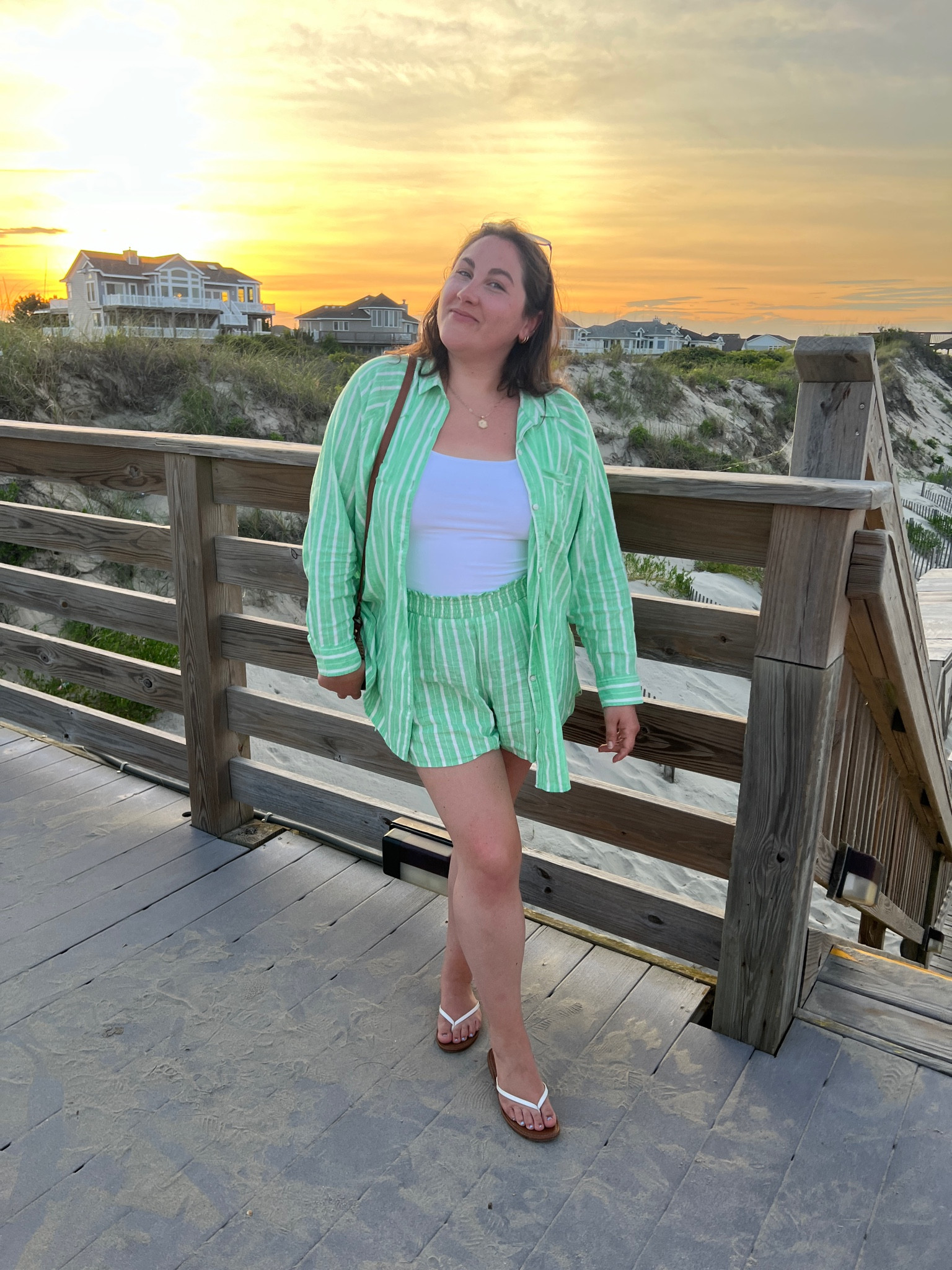 Summer set from aerie! Wearing L in both top and bottom

#LTKStyleTip #LTKMidsize #LTKFindsUnder50