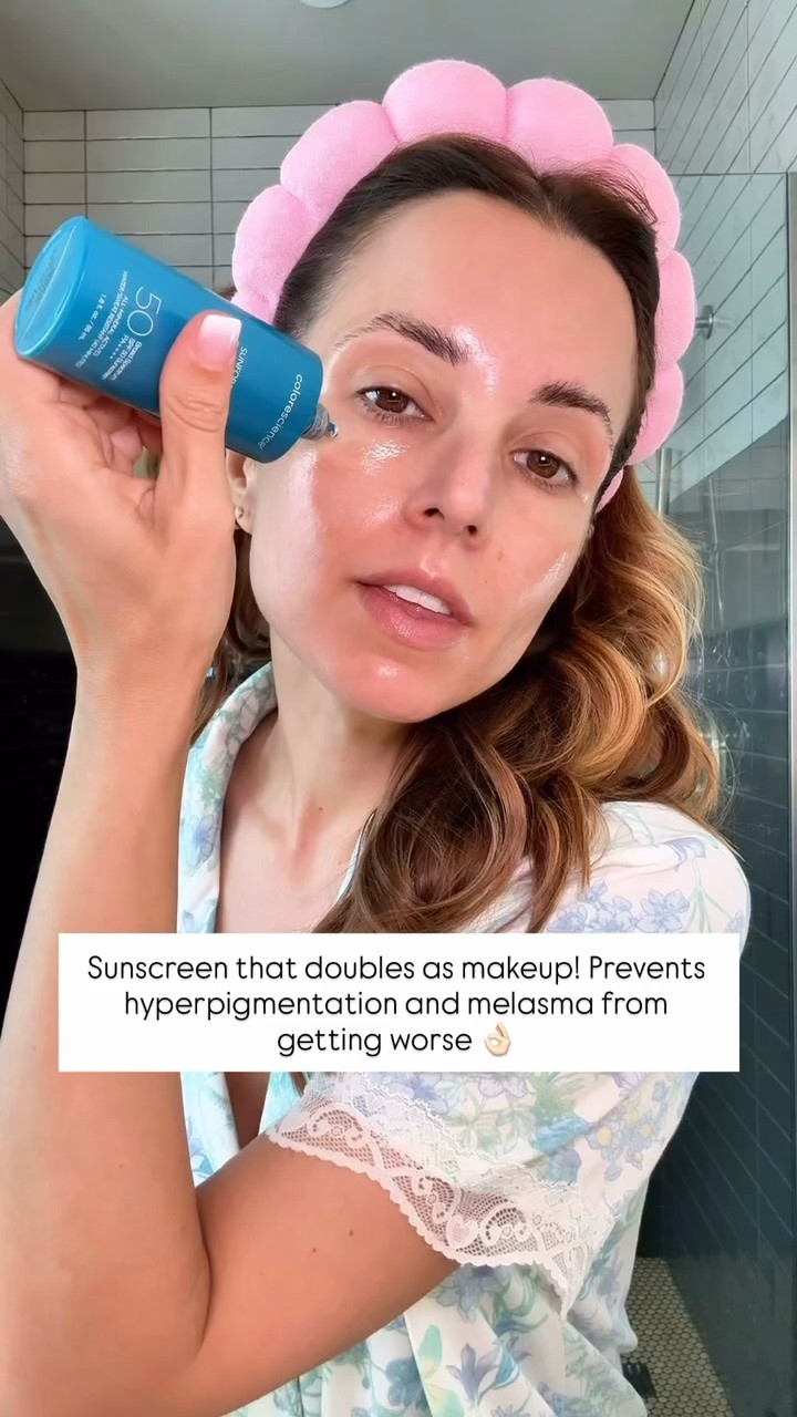 I’m almost 39-years-old and trying to age gracefully! Here’s what I’m doing. I wear this Colorscience sunforgettable total protection face shield flex SPF 50 in color medium. I also wear the bronzer but it’s not necessary. You can wear this alone or let it dry 60 seconds and add liquid foundation over it for more coverage.

#LTKmorningroutine #LTKselfcare #LTKBeauty