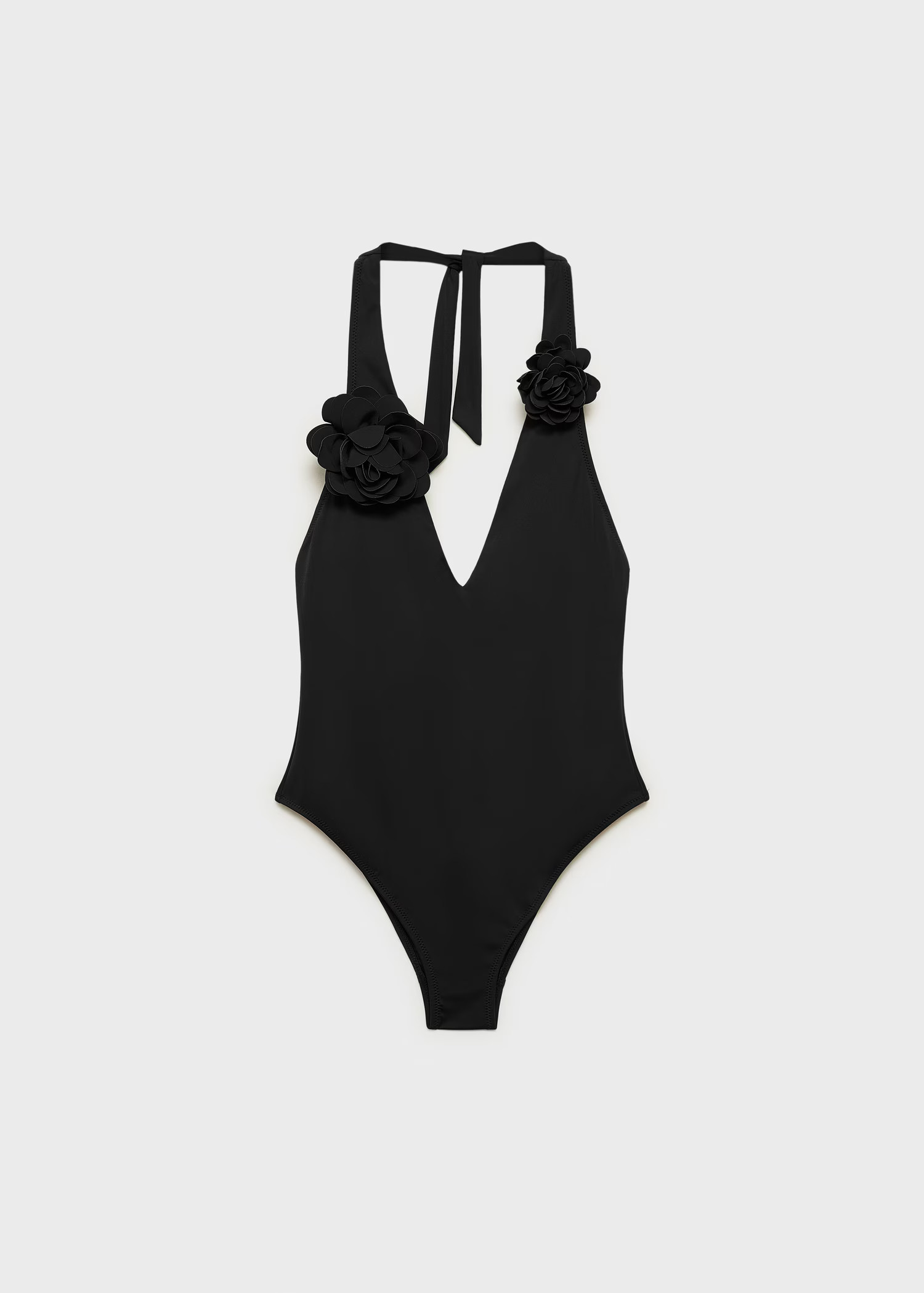 Swimsuit with flower detail - Women | MANGO USA | Mango (US/MX/AU)