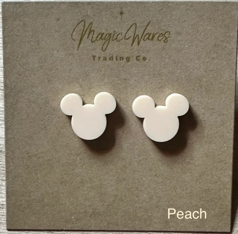 Pastel Studs, 9 Colors to Choose From, Laser Cut Stud Earrings, Pierced Earlobe Studs, Made to Or... | Etsy (US)