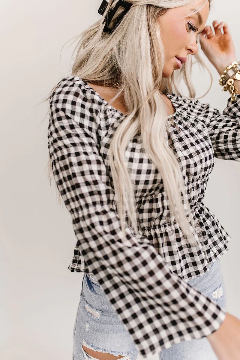 Lyra Gingham Top | Mindy Mae's Market