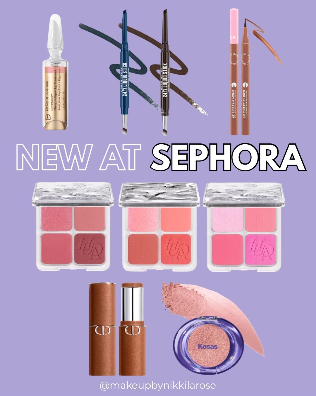Testing NEW and exciting products @sephora ! 
Sign up to become a beauty insider member today, it’s free to join! 
#sephorapartner #sephora #sephorahaul #newmakeup 