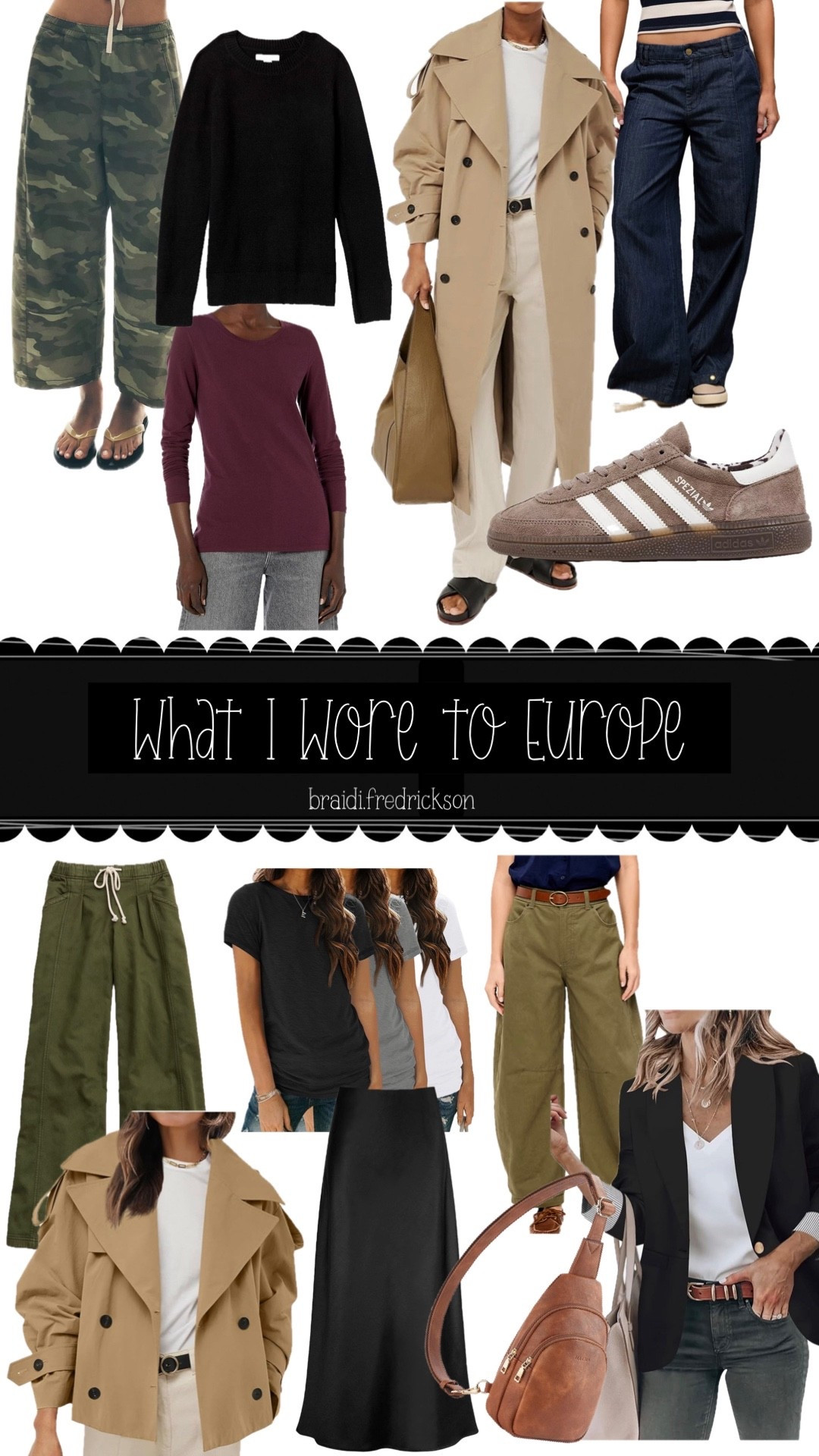 I took lots of neutral options and mixed and matched. A trench and a blazer were a must that took the outfits to a classic level  

#LTKTravel #LTKMidsize #LTKPlusSize