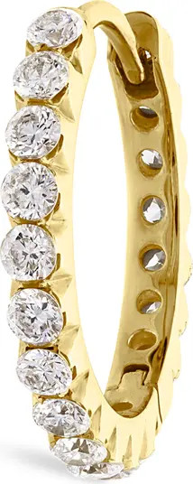 MARIA TASH Invisible Set Diamond Eternity Earring | Nordstrom | Nordstrom