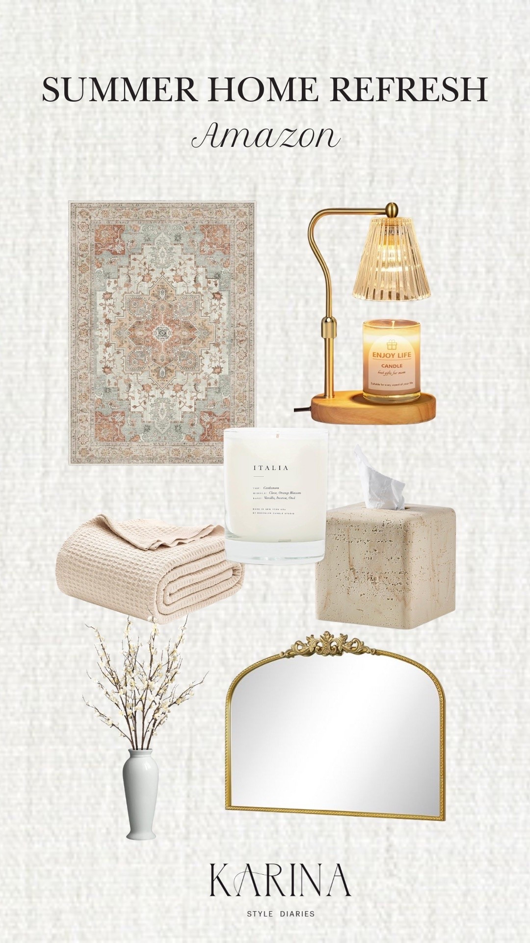 For your summer home refresh! Subtle changes that truly make your house feel like a home🤍

#LTKHome #LTKselfcare #LTKmomlife