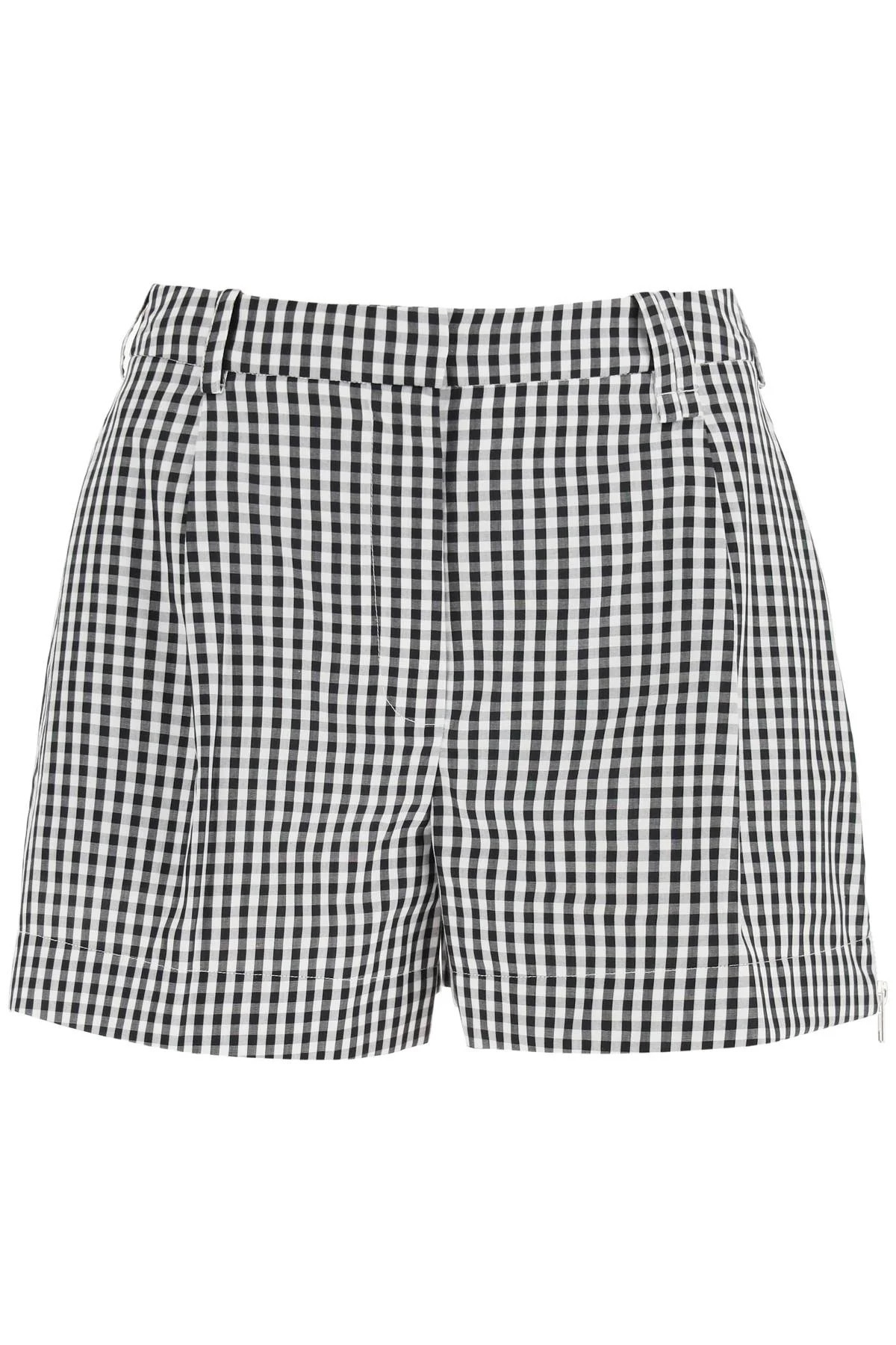 Simone Rocha Women's Gingham Cotton Shorts in Mixed Colours | Size 8 | 40690506 | LOZURI