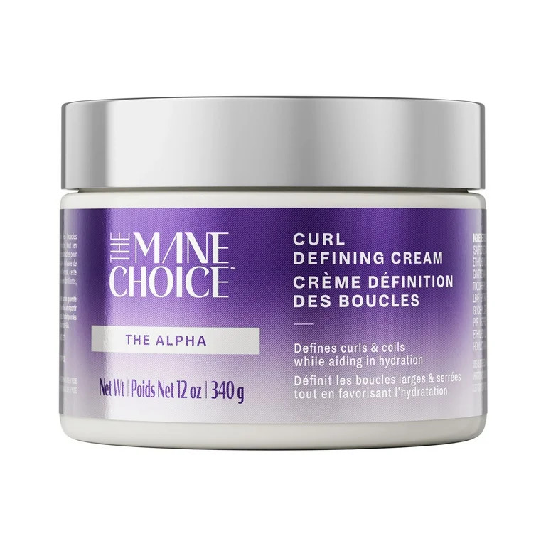 The Mane Choice Curly as Can Be Curl Defining Cream, 12 oz., Moisturizing, All Hair Type | Walmart (US)