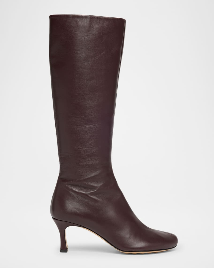 Lagoon Nappa Leather Knee-High Boots | Neiman Marcus