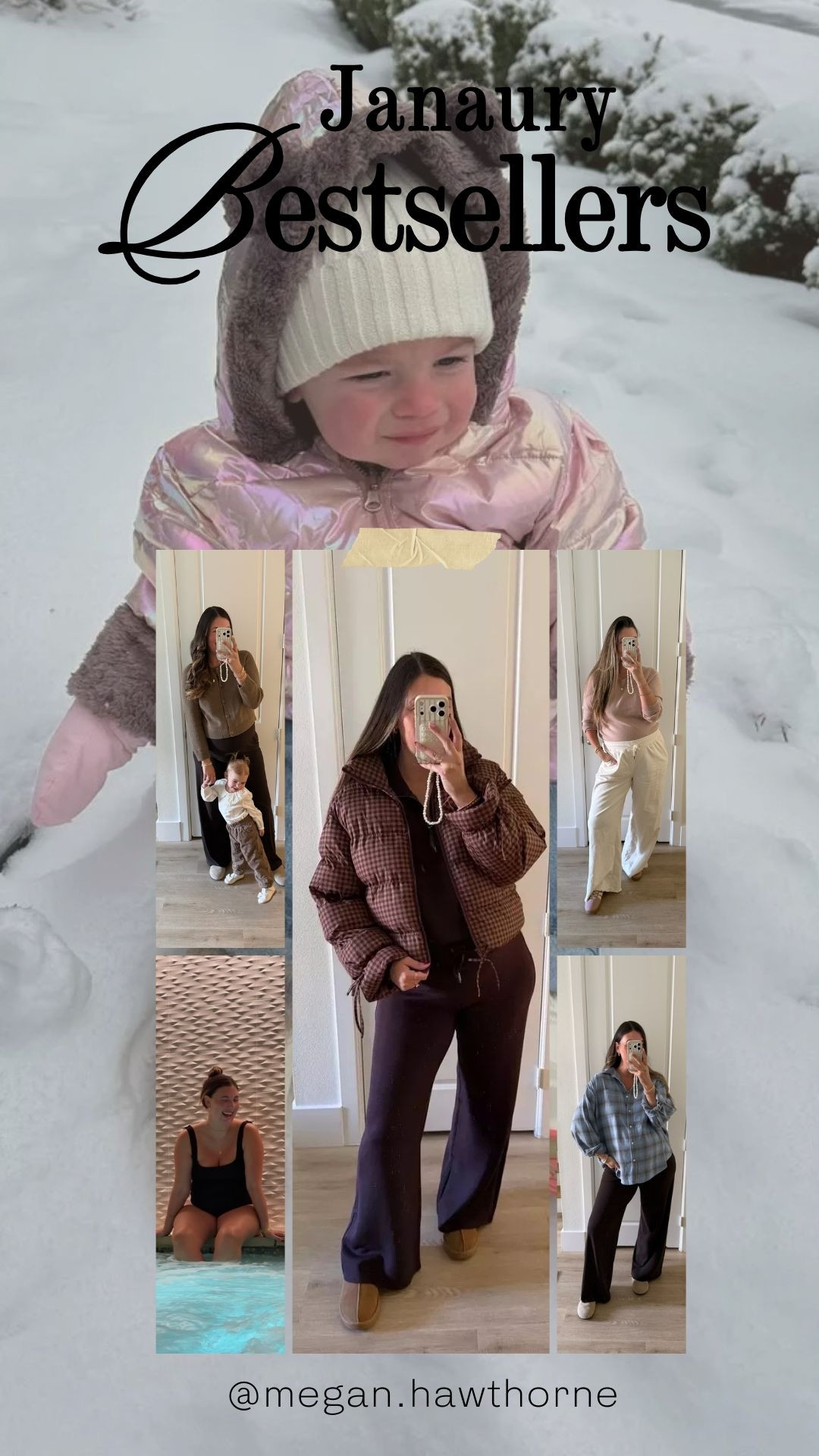 January best sellers! Finds that many followers loved from the spanx set that’s still in stock in a few cute colors to the trousers I lived in the last few months and the softest flannel top from aerie. 

#LTKMidsize #LTKootd #LTKTall