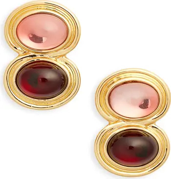 FRASIER STERLING Double Button Earrings | Nordstrom | Nordstrom