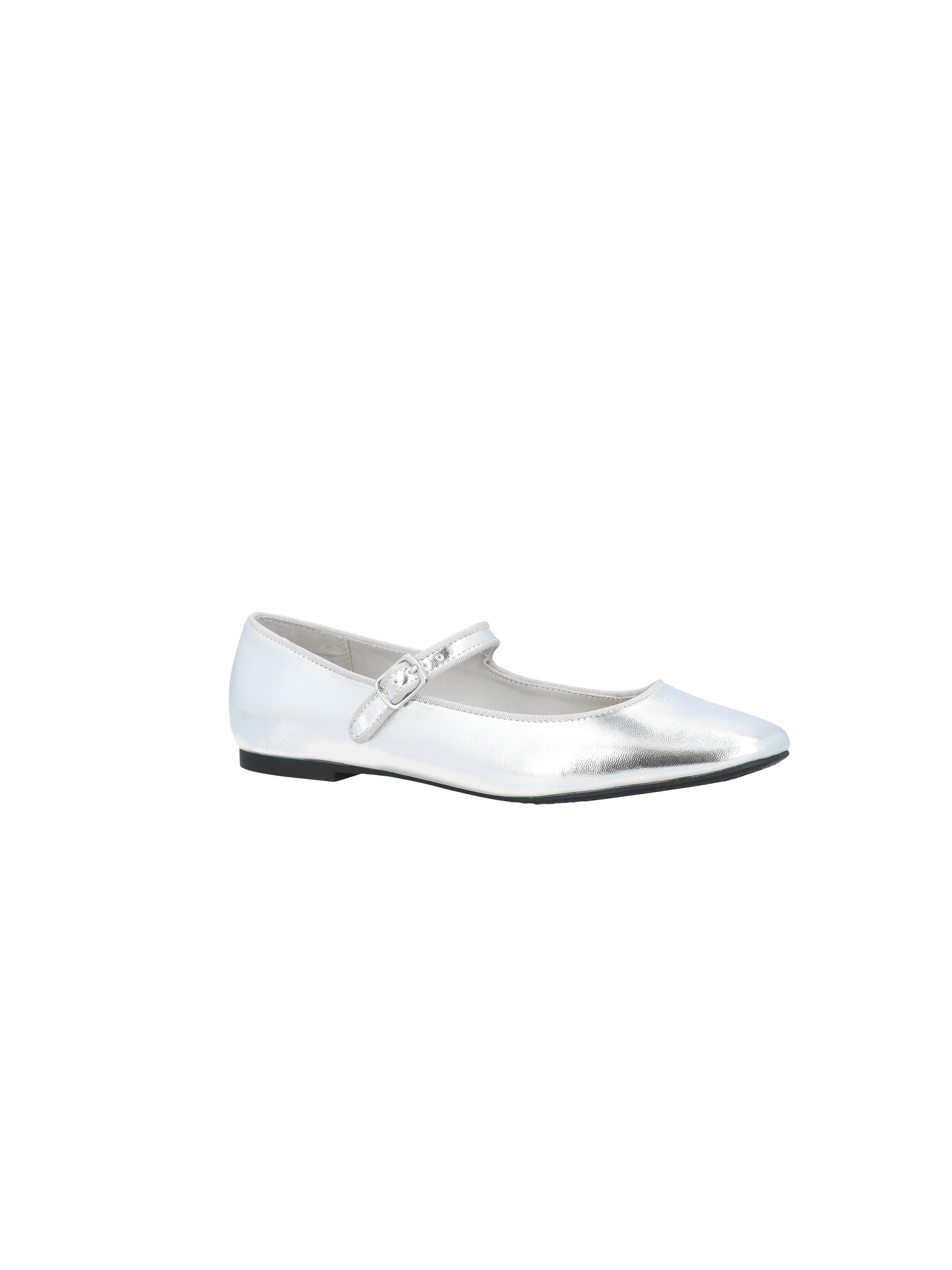 Time and Tru Women's Faux Leather Mary Jane Flats | Walmart (US)