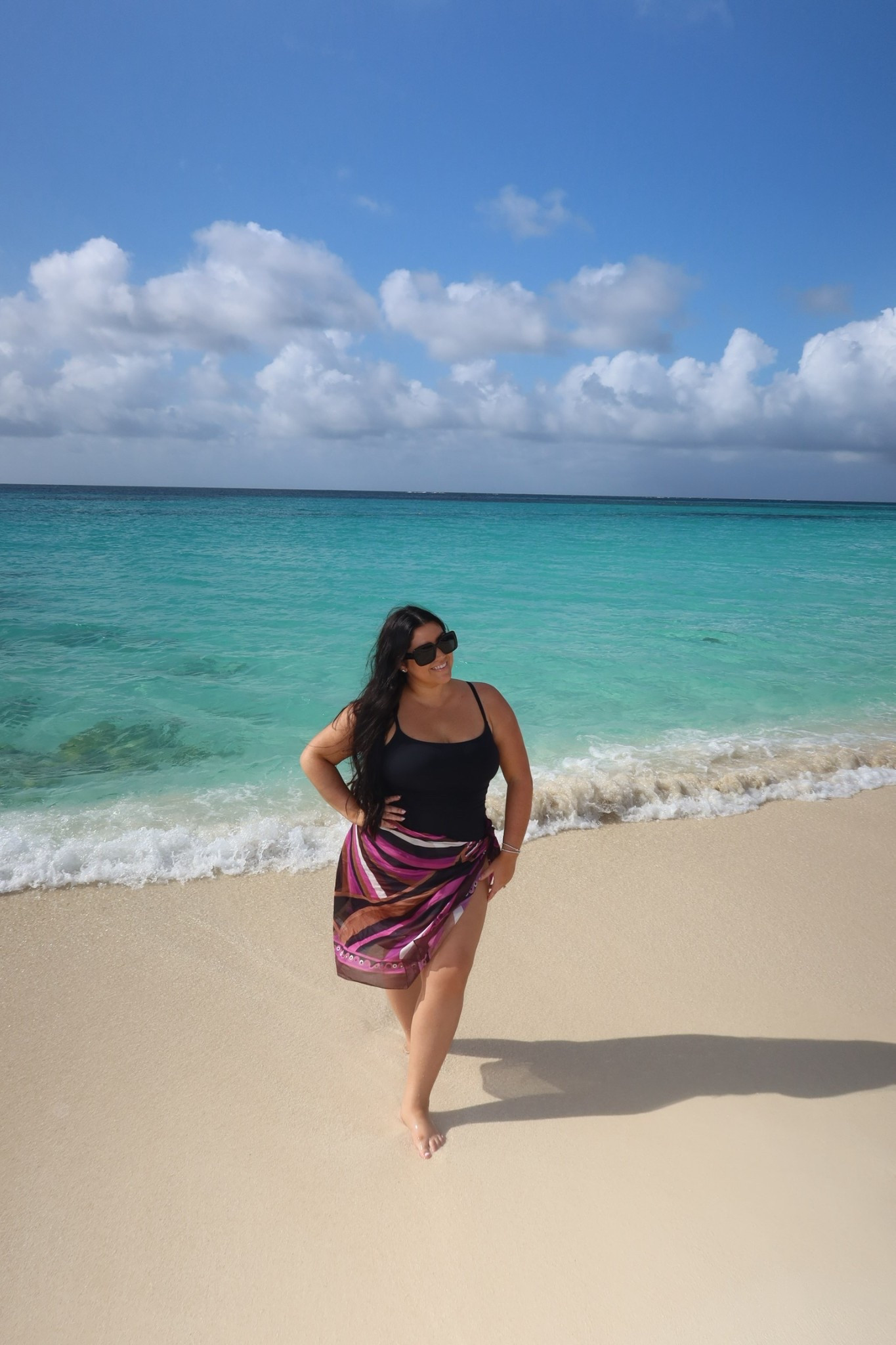 My favorite bathing suit paired with a perfect pop of color + print with this PUCCI sarong 

#LTKMidsize #LTKSwim #LTKSummerEdit