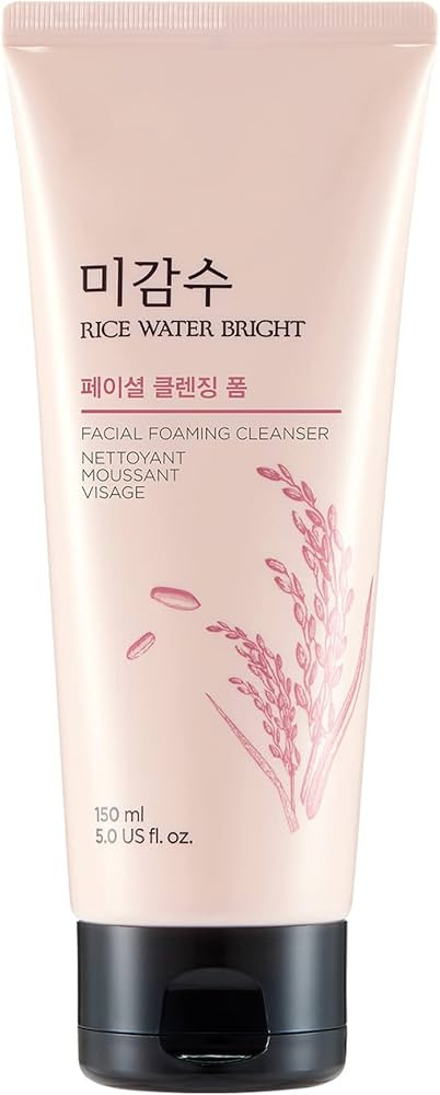 The Face Shop Rice Water Bright Light Face Cleansing Foam & 3 Piece Set | Refreshing Face Wash fo... | Amazon (US)