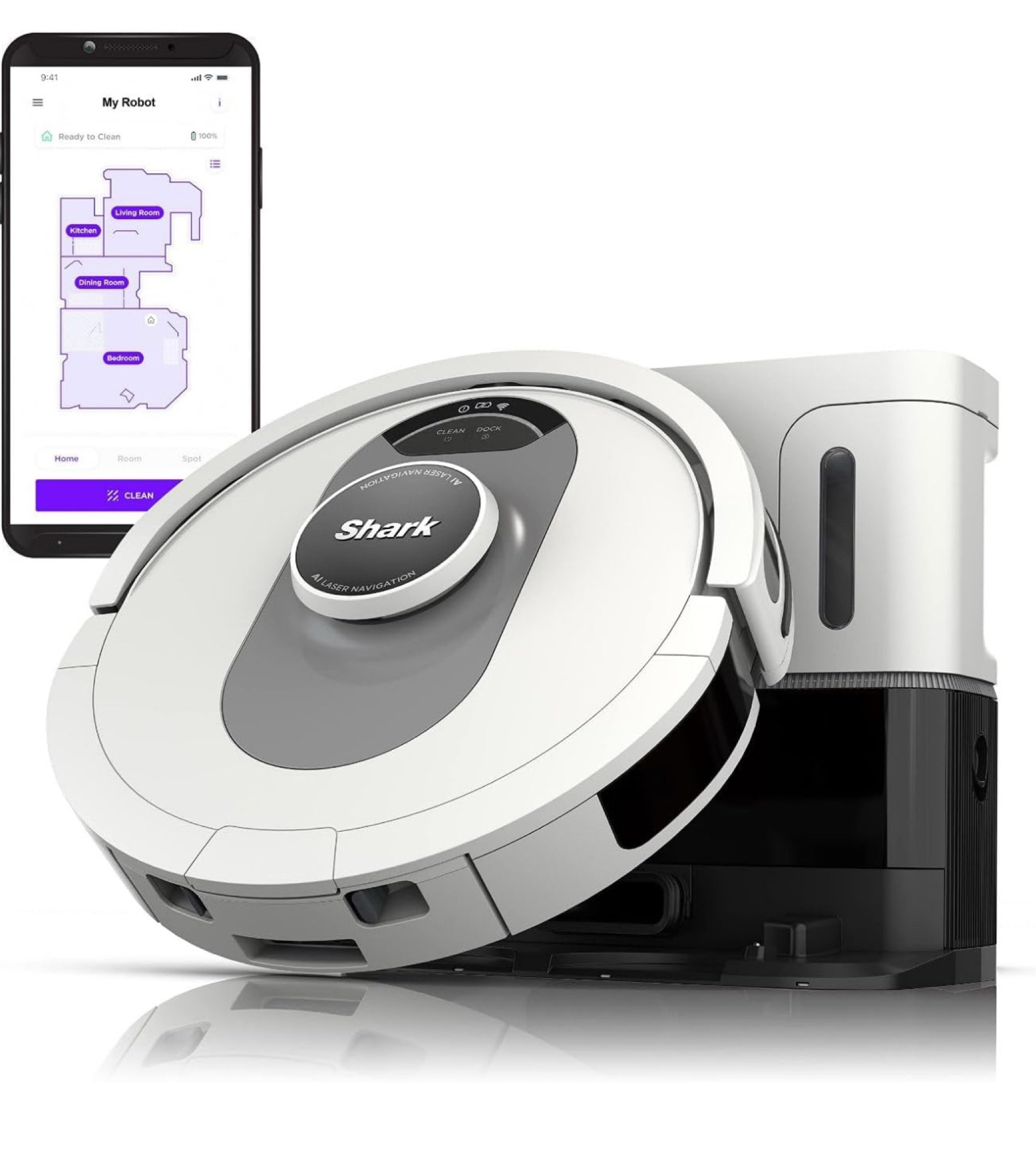 50% off 🎉
 
Visit the Store, Shark
Shark
Visit the Store
4.2 4.2 out of 5 stars (32,508)
Shark AI Ultra Voice Control Robot Vacuum with Matrix Clean Navigation, Home Mapping, 60-Day Capacity, Self-Empty Base for Homes with Pets, Carpet & Hard Floors (Silver/Black

#LTKCyberWeek #LTKSaleAlert #LTKGiftGuide