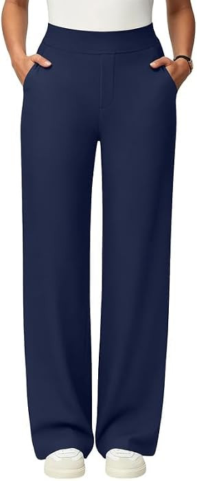 JEKAOYI Womens Yoga Pants Loose Straight Leg Workout Gym Leggings | Amazon (US)