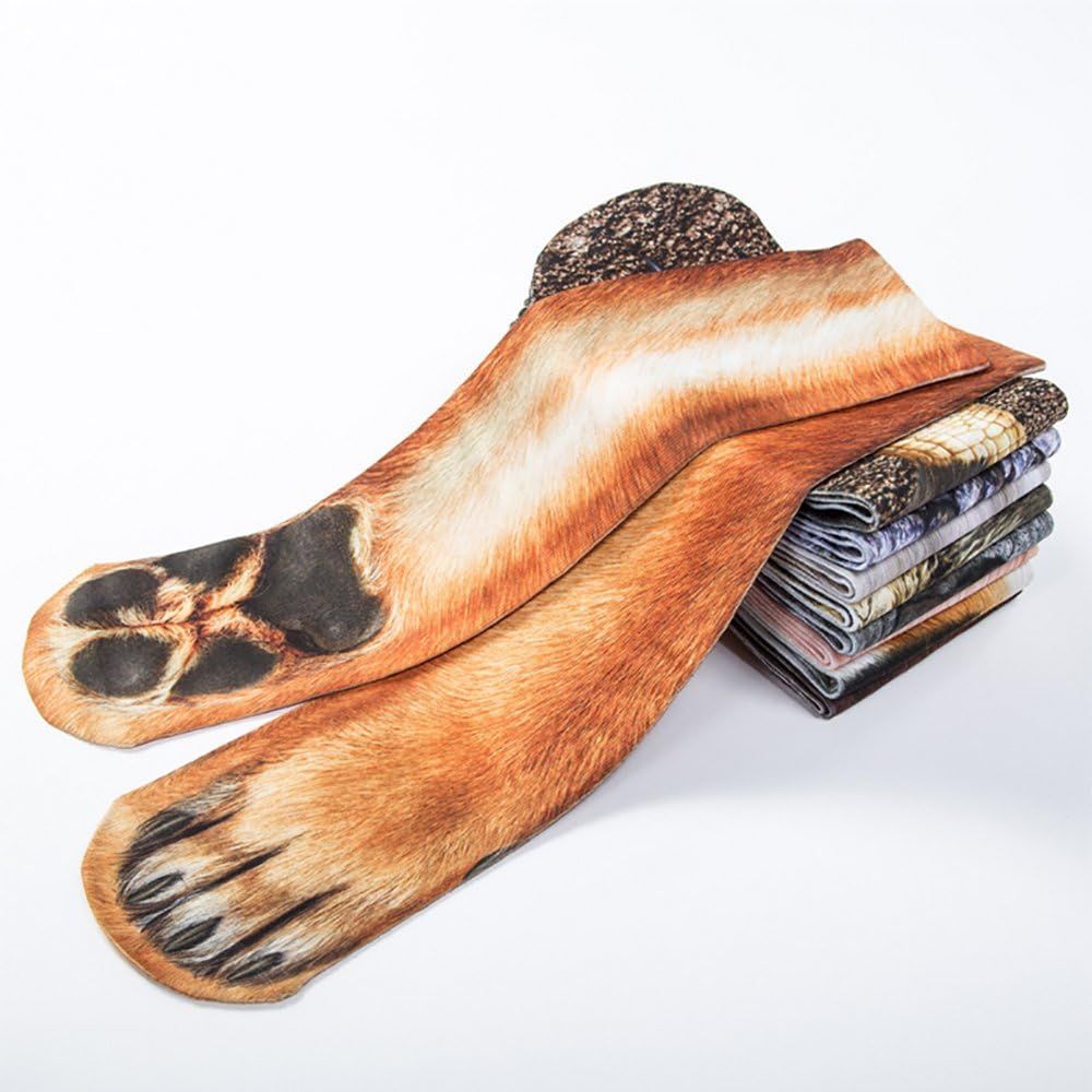 NDLBS Funny Gifts Crazy Novelty 3D Animal Paw Socks Gag Christmas Gifts Stocking Stuffers for Wom... | Amazon (US)