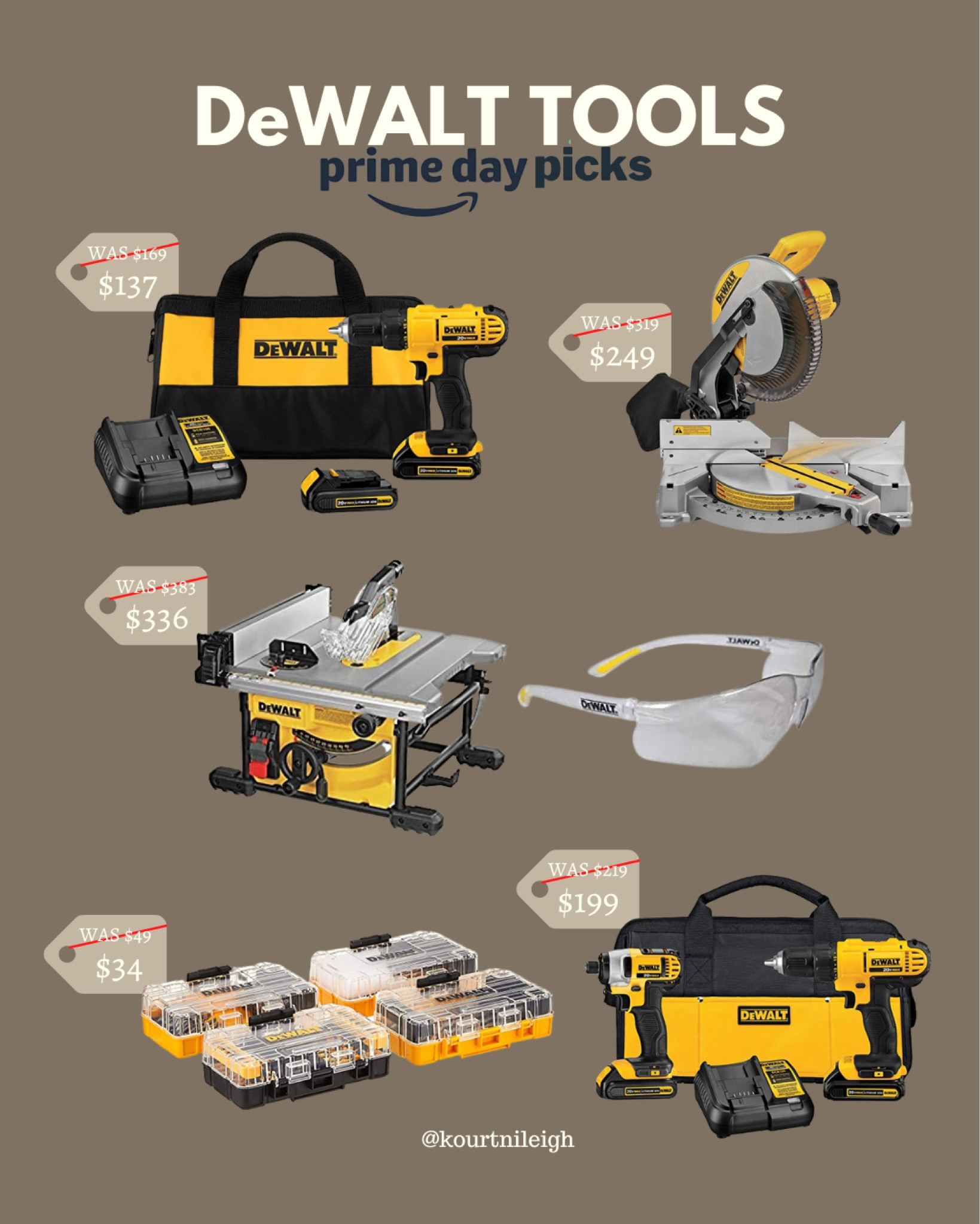 Today is the last day to shop, Amazon Prime Early Access Sale! I’ve rounded up all my tried and true favorites from DeWALT Tools for you! #prime

#LTKsalealert #LTKunder100 #LTKhome