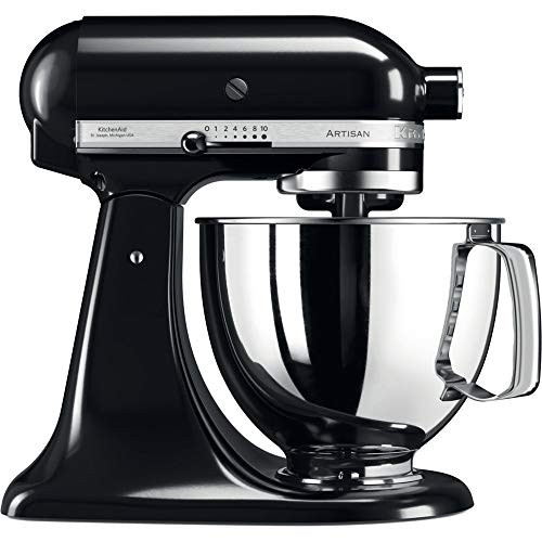 KitchenAid MIXER TILT-HEAD 4.8L - ARTISAN - ONYX BLACK 5KSM125BOB | Amazon (UK)