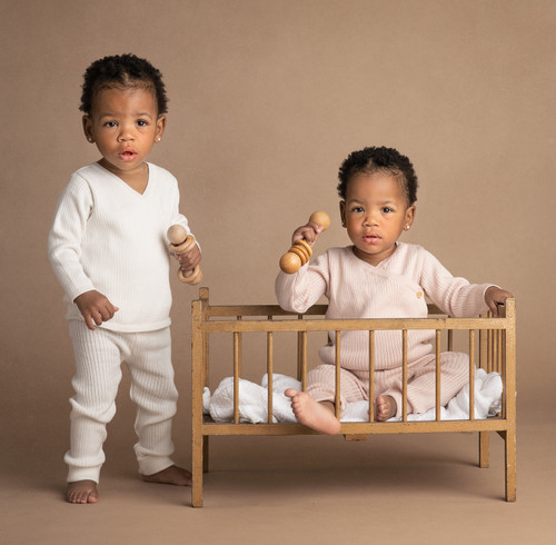 Ribbed Knit Wrap Set | Feltman Brothers