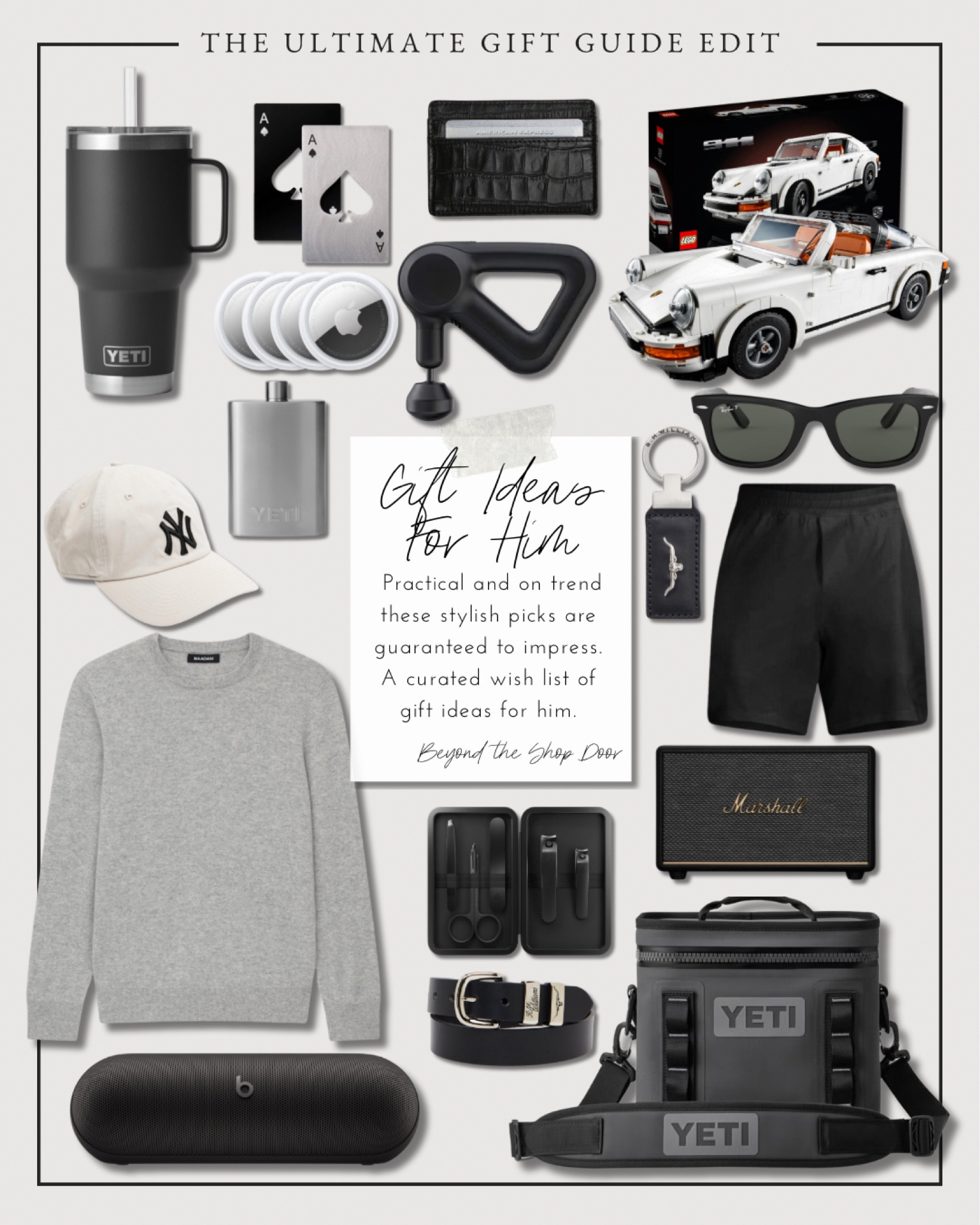 Gift Ideas For Him - The Ultimate Gift Guide Edit

Practical and on trend these stylish picks are guaranteed to impress.

A curated Wishlist of  gift ideas for him.

Beyond the Shop Door 🖤🖤

#LTKSaleAlert #LTKGiftGuide #LTKMens